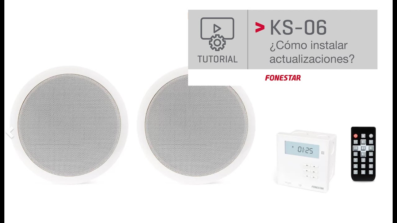 Tutorial actualizaciones en el KS-06, KS-064 y  WA-66R