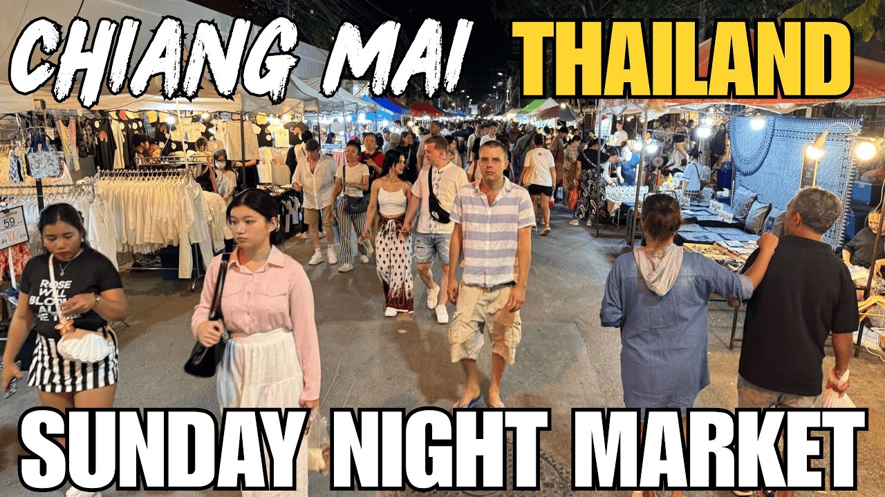 Exploring Chiang Mai's Iconic Sunday Night Market 2025