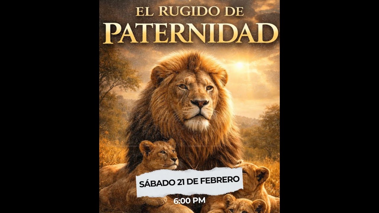 El Rugido De La Paternidad- Pastor Jorge Hoyos- 21 de febrero, 2026