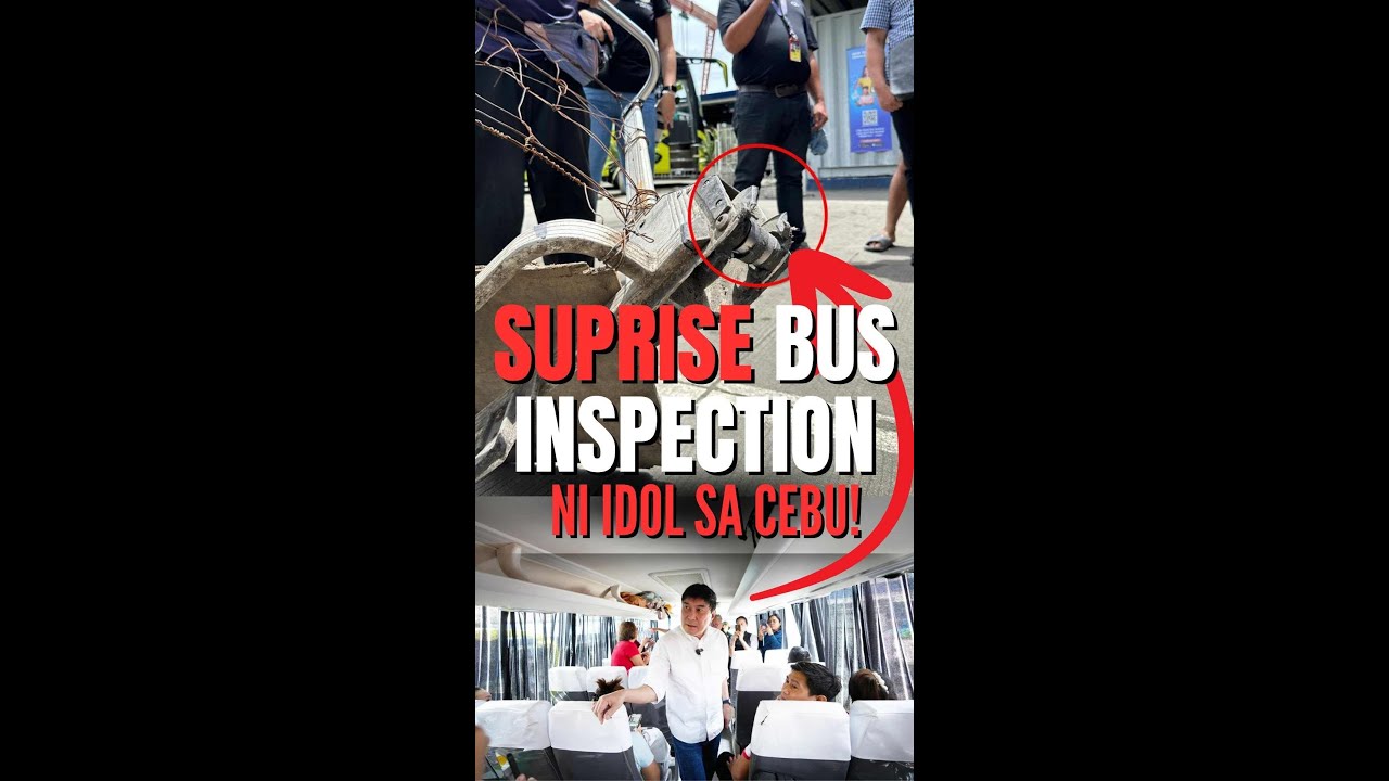 Suprise inspection ni Idol Sen. Raffy Tulfo sa Cebu North Bus Terminal!