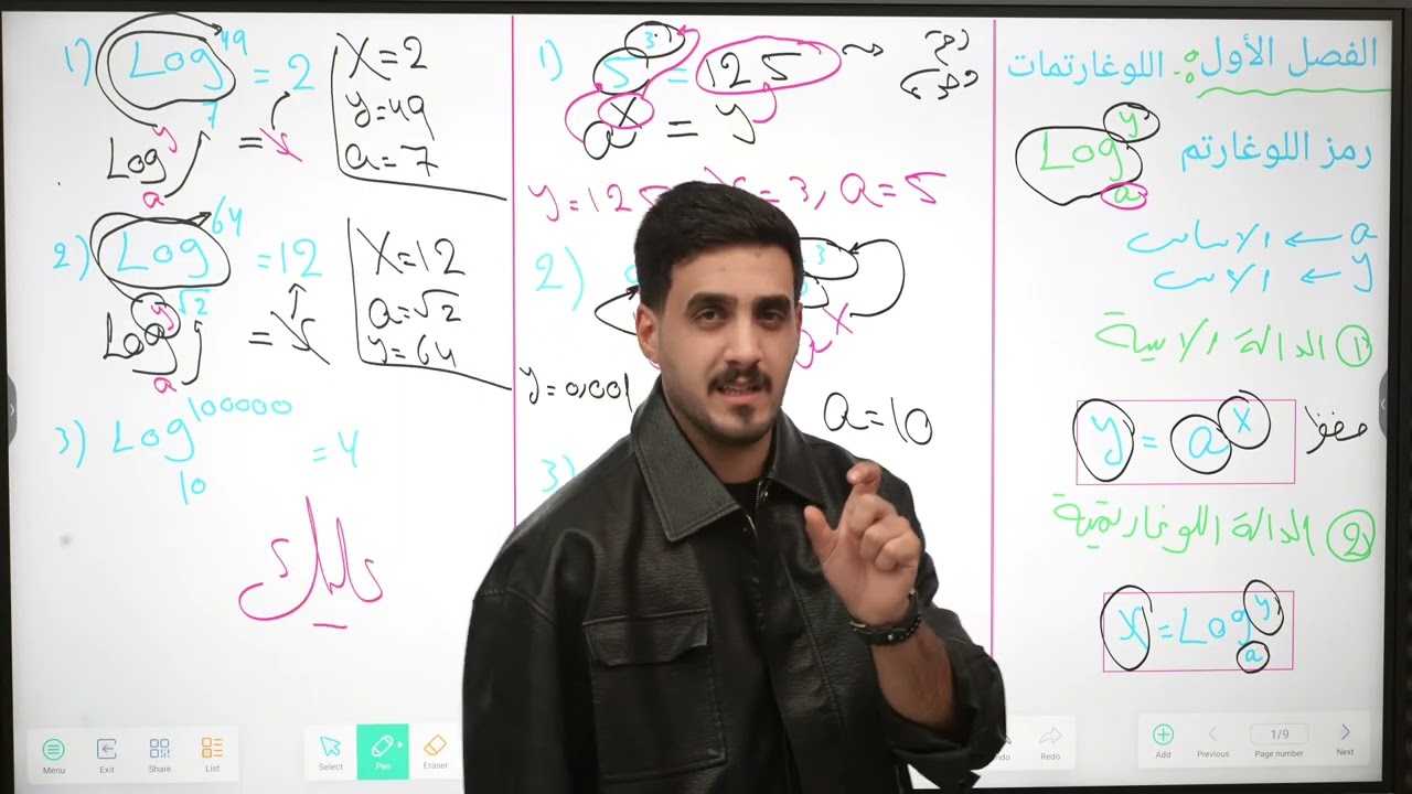 الخامس العلمي ... الفصل الاول ... محاضرة 1