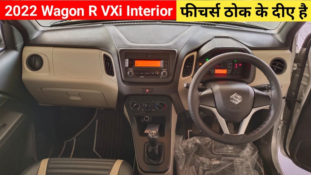 2022 Maruti Suzuki Wagon R VXi Interior Features Review| Voice Assist | Maruti Suzuki Wagon R