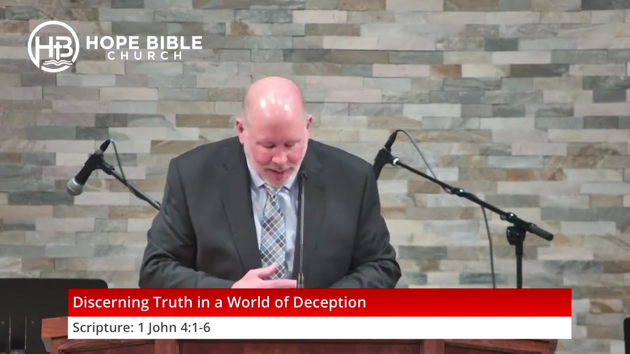 Discerning Truth in a World of Deception (LIVE)