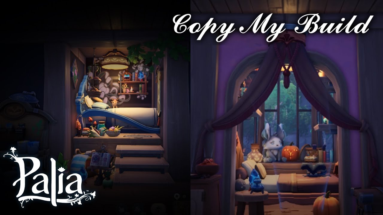 Palia: Copy My Build | Book Nook designs