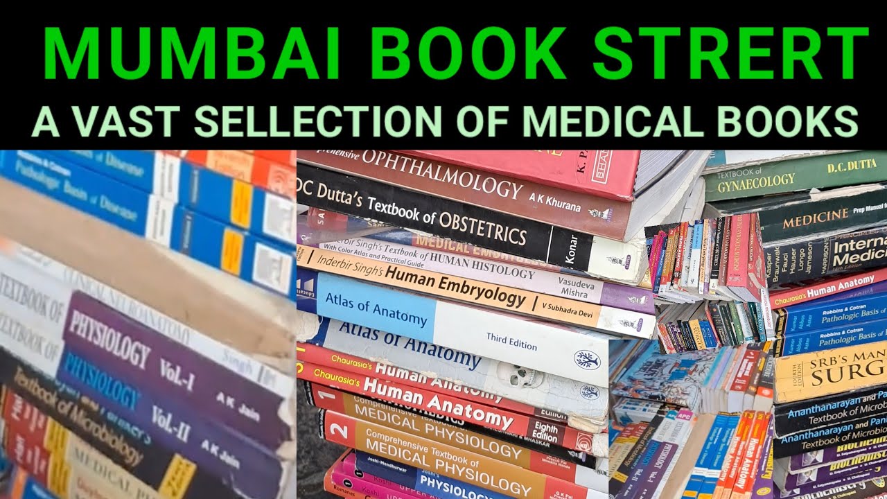 MBBS 1st year Books 📚  Unboxing | Inside Mumbai's Book Market#mbbsbooks#