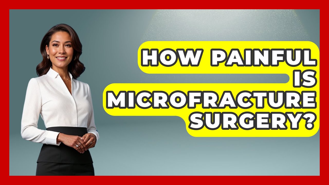 How Painful Is Microfracture Surgery? - The Operating Table
