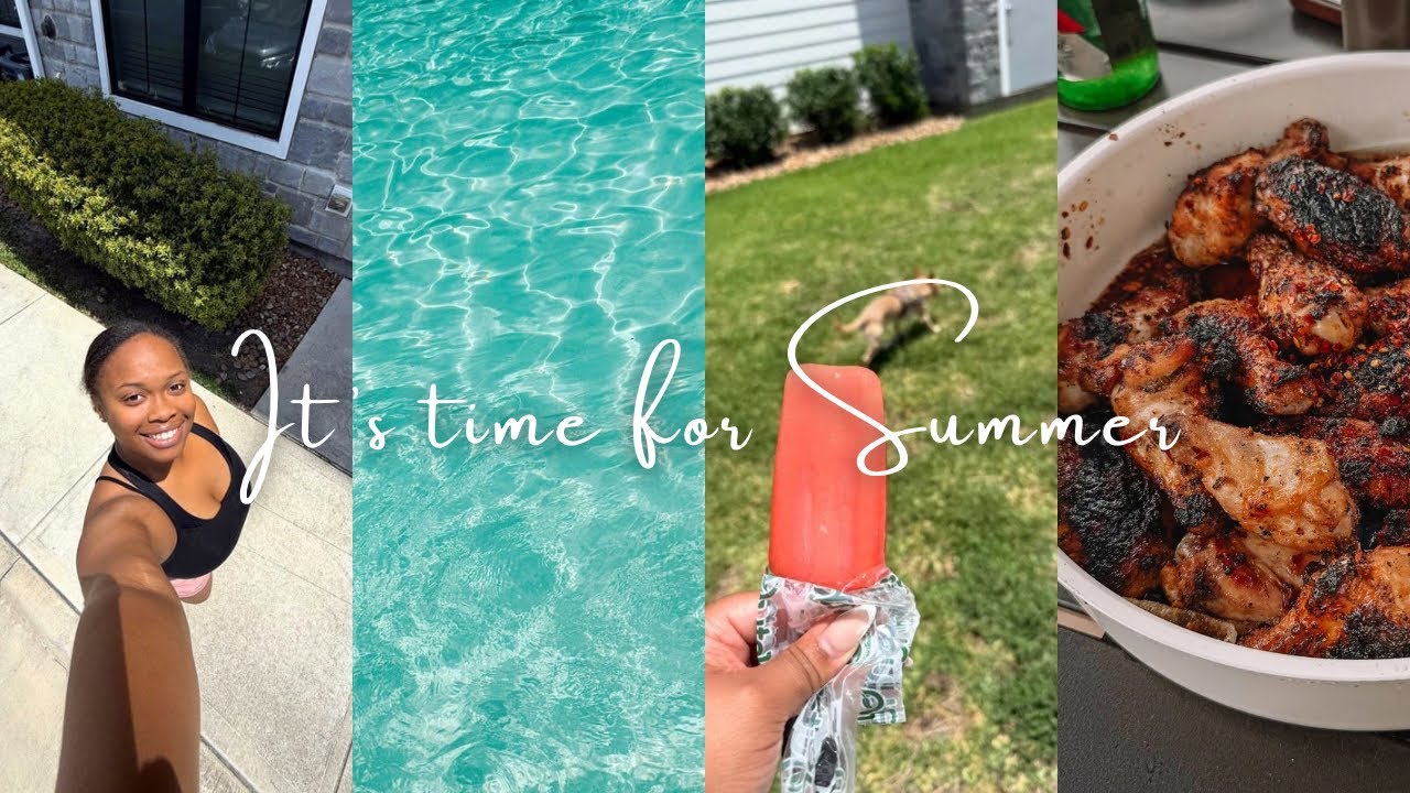 VLOG | It’s Time For Summer: last day of school, eating out, pool day & more!