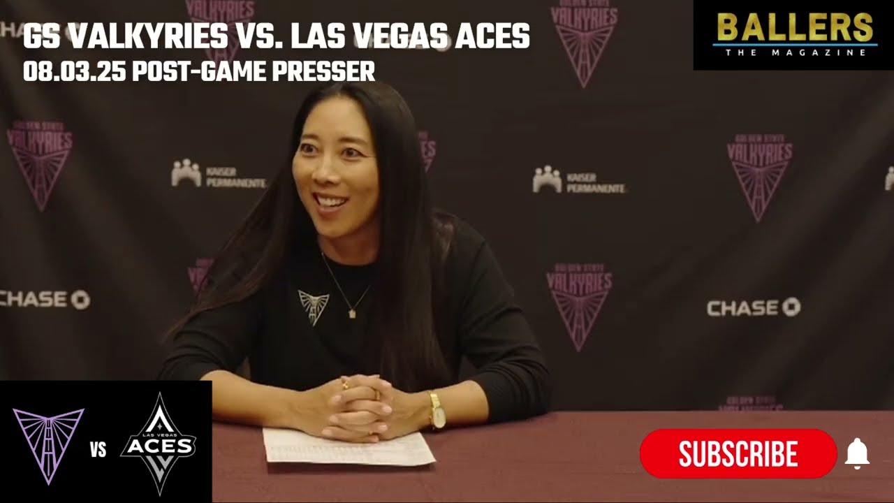 Head Coach Natalie Nakase: Golden State Valkyries Postgame Presser vs. Las Vegas Aces | 08.03.25