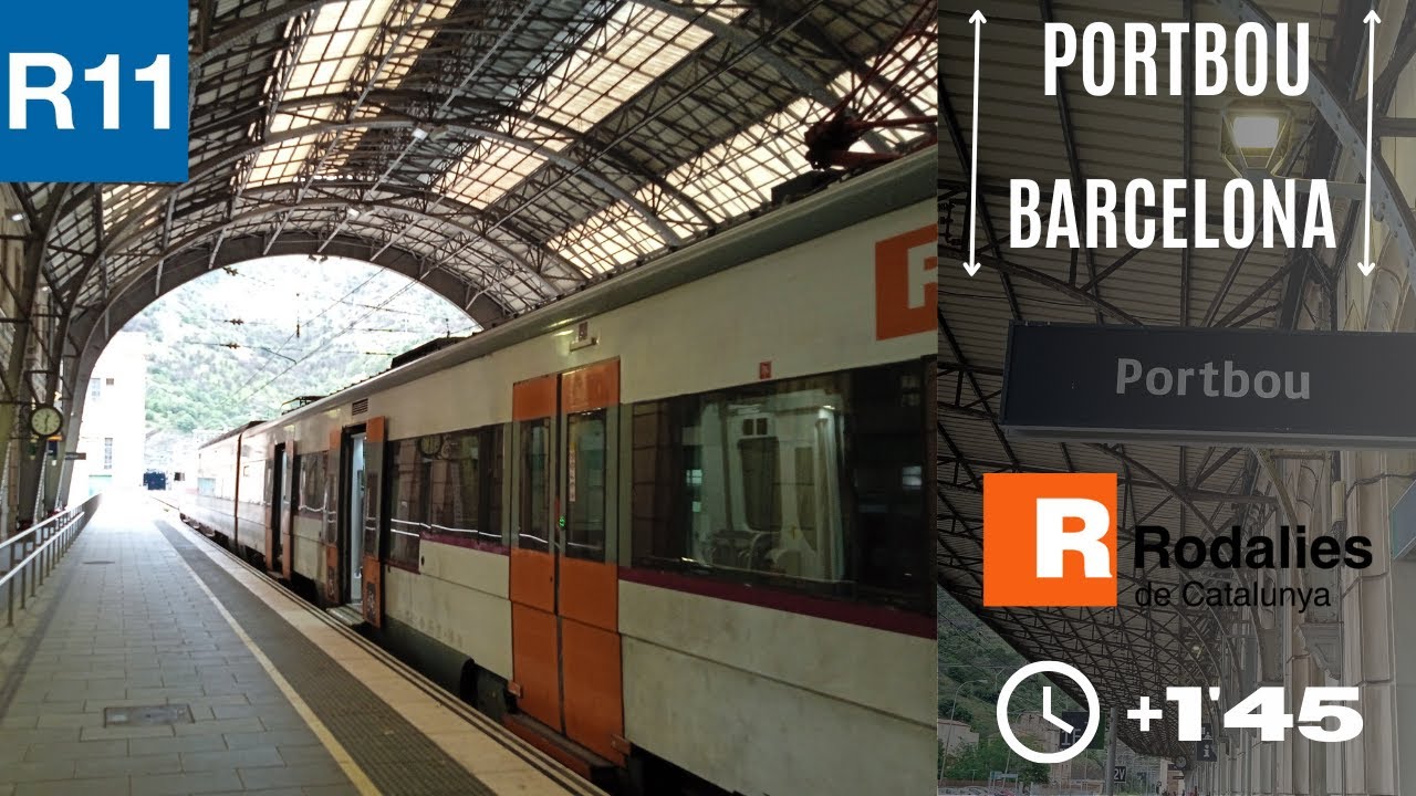 Rodalies de Catalunya R11: Ruta en S-447 de Portbou a Barcelona-Sants