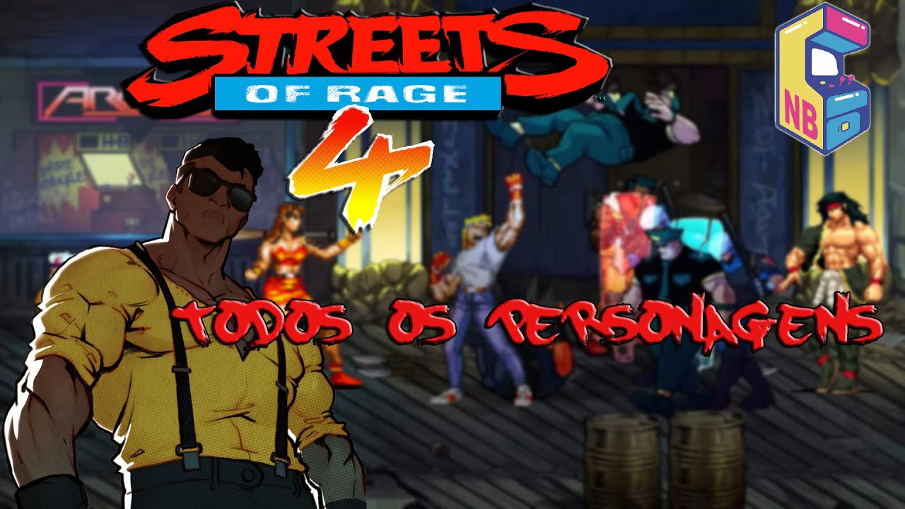 Streets of Rage 4: Como Desbloquear Todos os Personagens