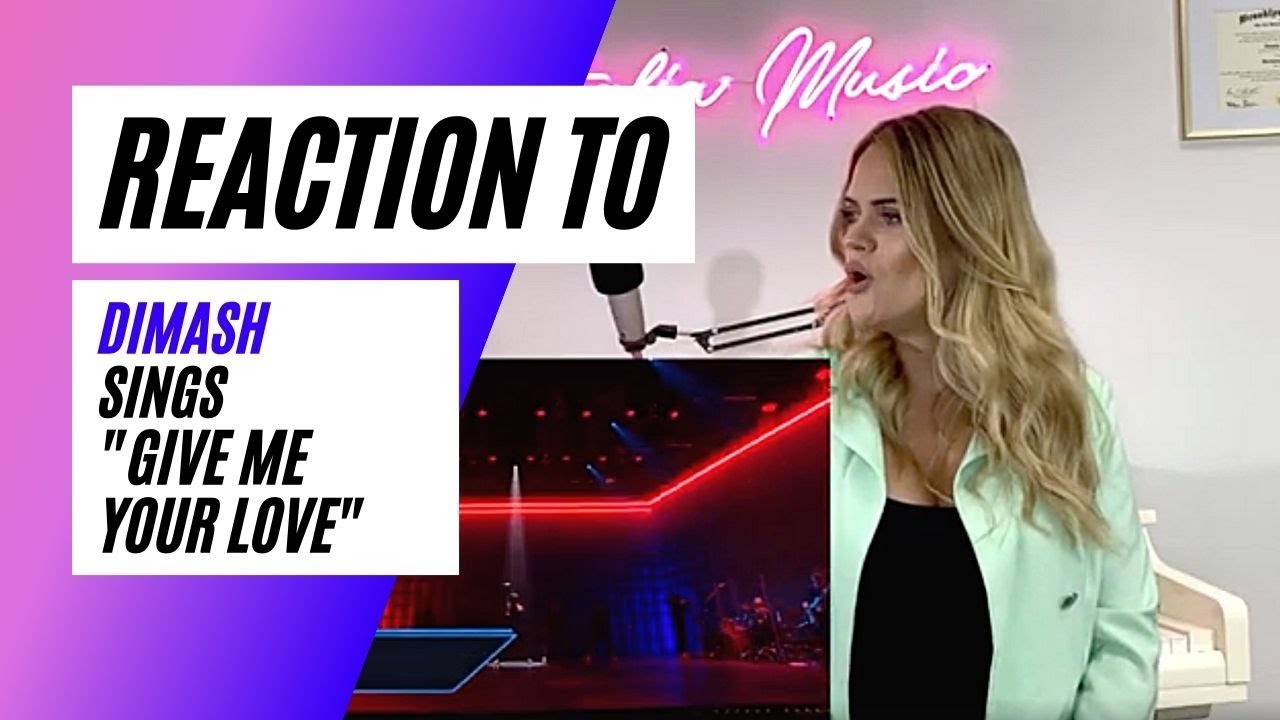 Voice Teacher Reacts to Dimash - Give Me Your Love 2021