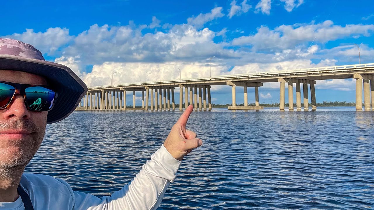 Bridge Fishing with Live Bait - Snapper off the Kayak