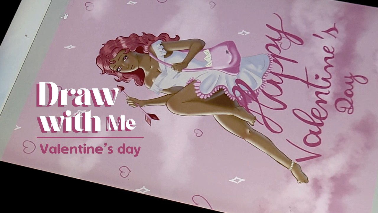 Draw with me | Valentine's Day