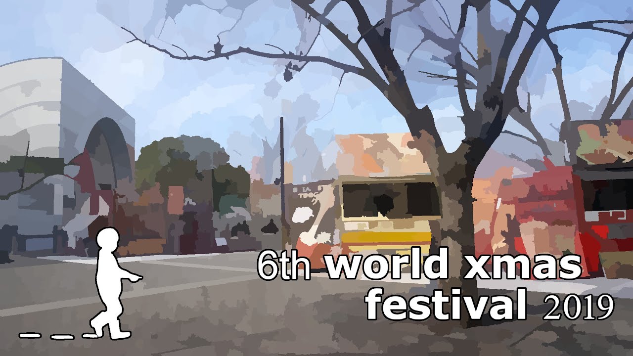 【 hungry】ハチ公〜第6回ワールドクリスマスフェスティバル2019代々木公園(6th world xmas festival 2019 Yoyogi Park)