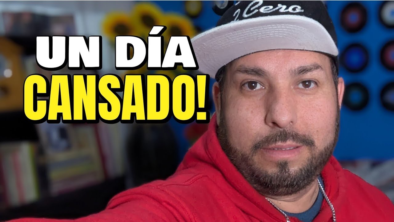 Un día cansado, saludando un ratito