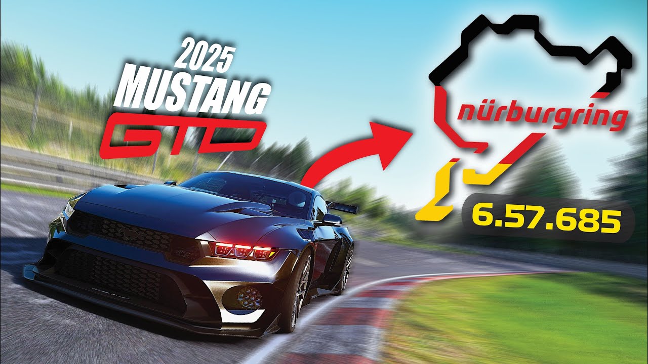 Can I Beat the Mustang GTD's REAL LAP TIME?
