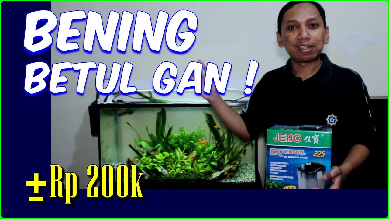 Filter Canister Harga Terjangkau, Hasil Bening Maksimal - Jebo External 225