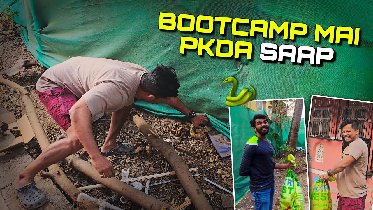 Vlog No. 102 | Bootcamp Mai Pkda Saap|