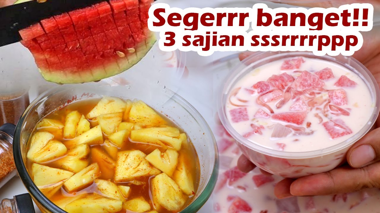 3 SAJIAN SSSRRRPPP, SREEPP NYA SEGERRR BANGET !! WAJIB COBA 3 MACAM MINUMAN BERBUKA PUASA