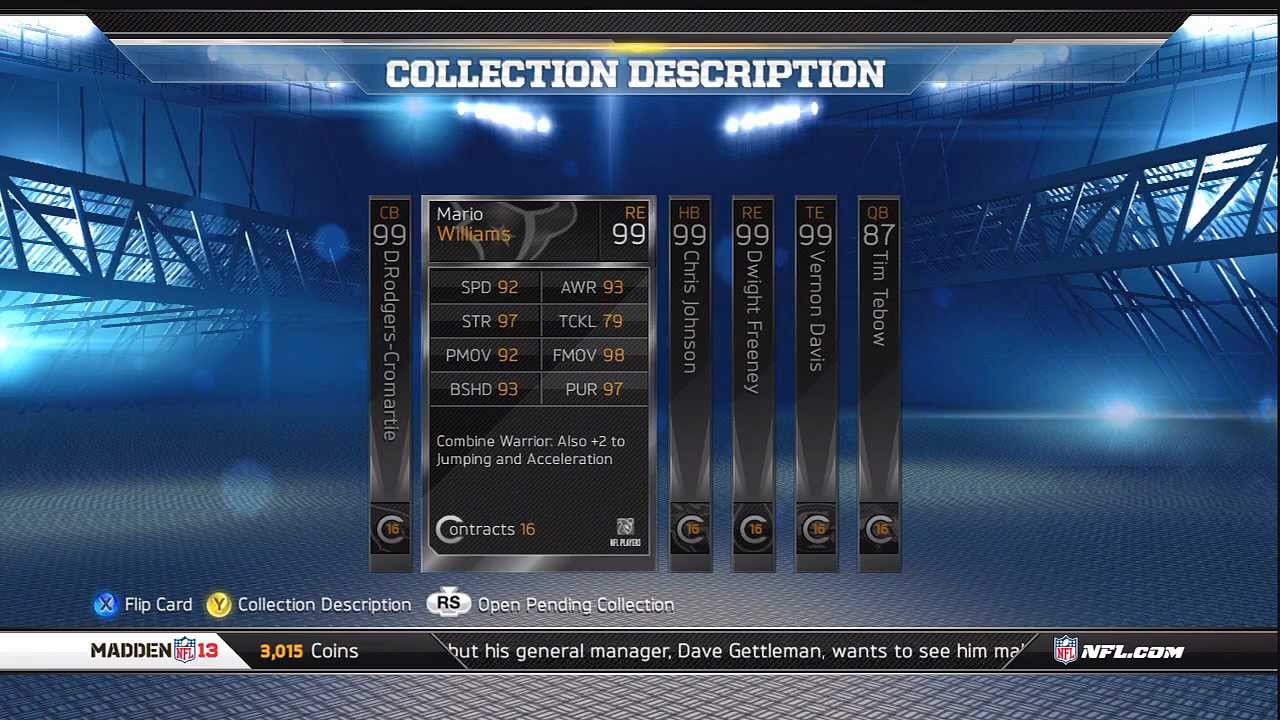 New MUT Cards Draft Combine Collection (Commentary)