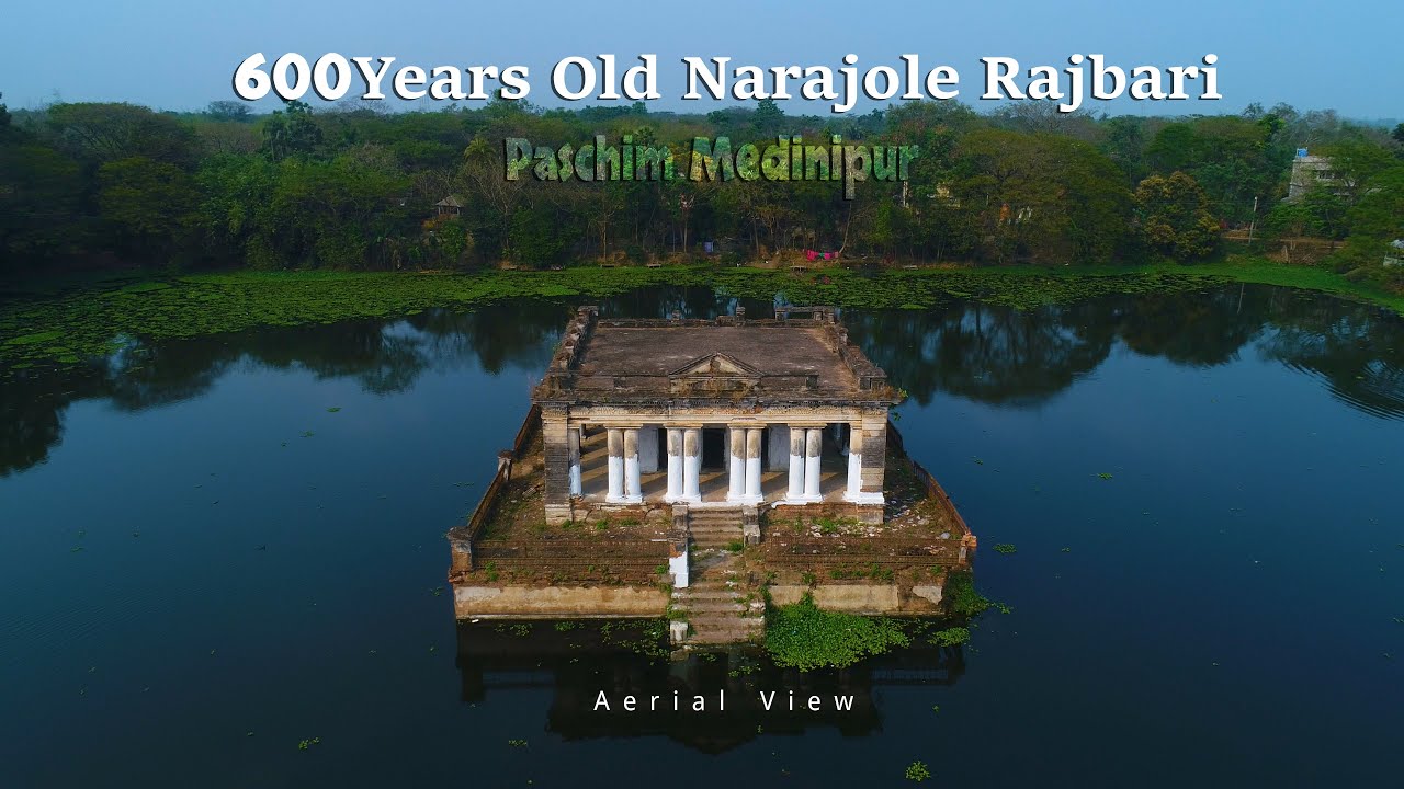 Narajole Rajbari | 650 Yrs Old | নাড়াজল রাজবাড়ি | The Travel Bugs | Drone Shot