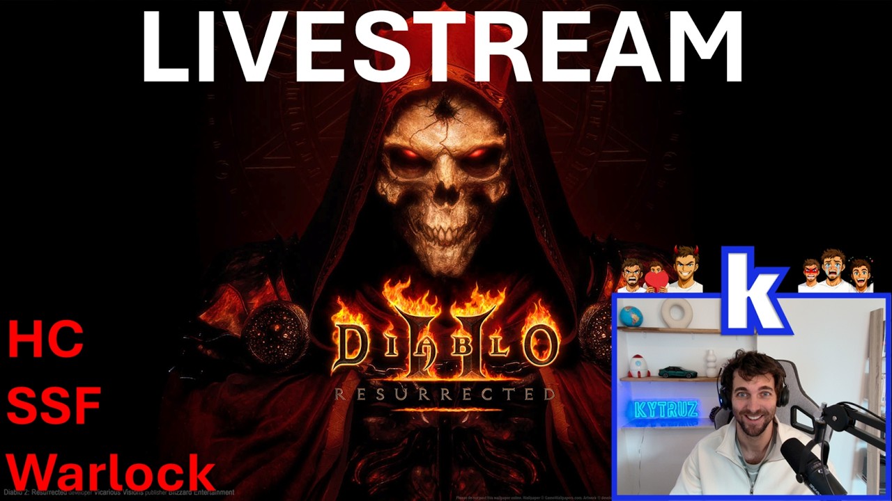 🔴Diablo II Resurrected - Solo Hardcore #twitch #d2 #d2r #d2resurrected