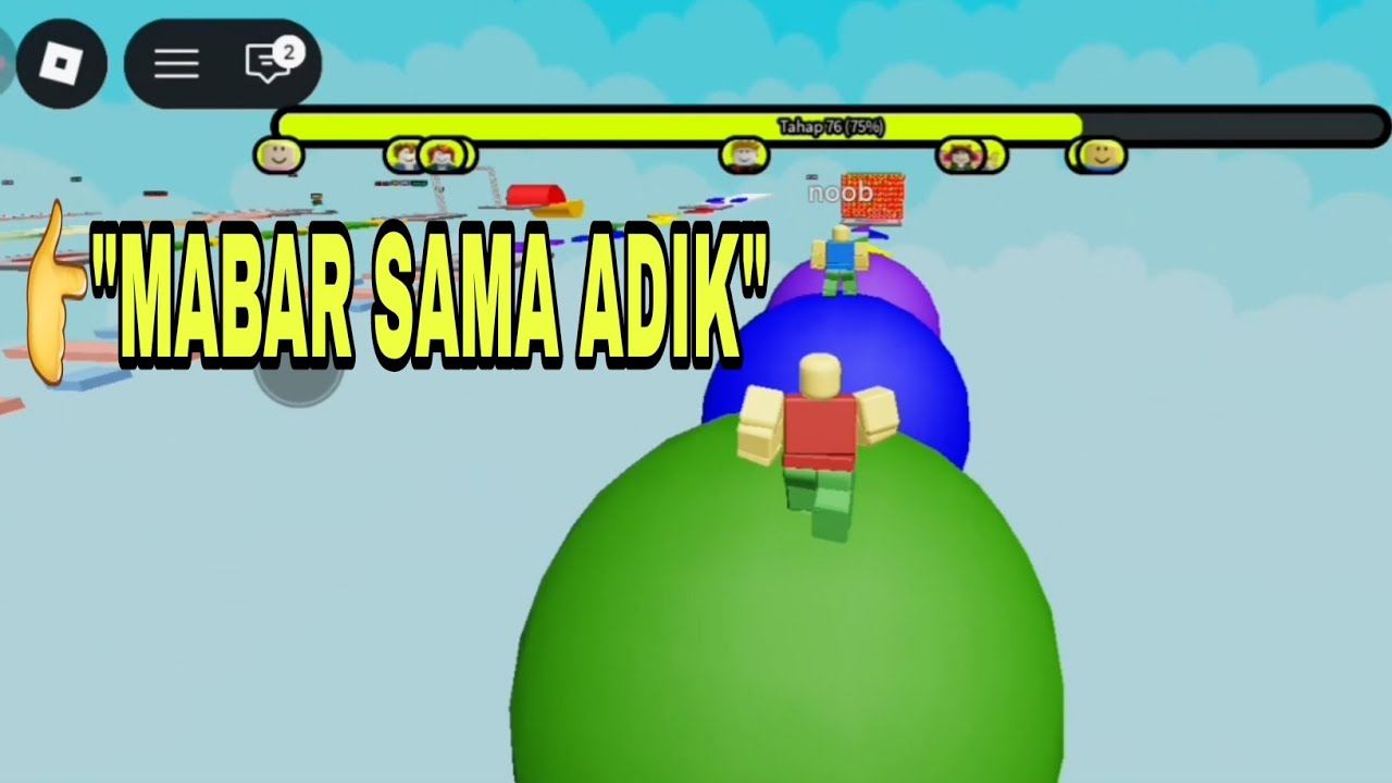Main Roblox Bareng Adik - Tapi Gagal Finis 😃