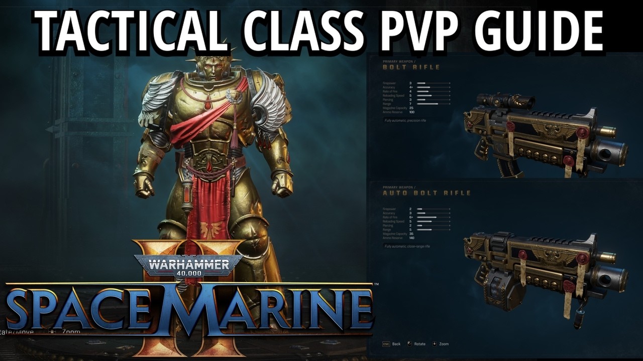 SPACE MARINE 2 - Руководство по PvP-боям тактического класса