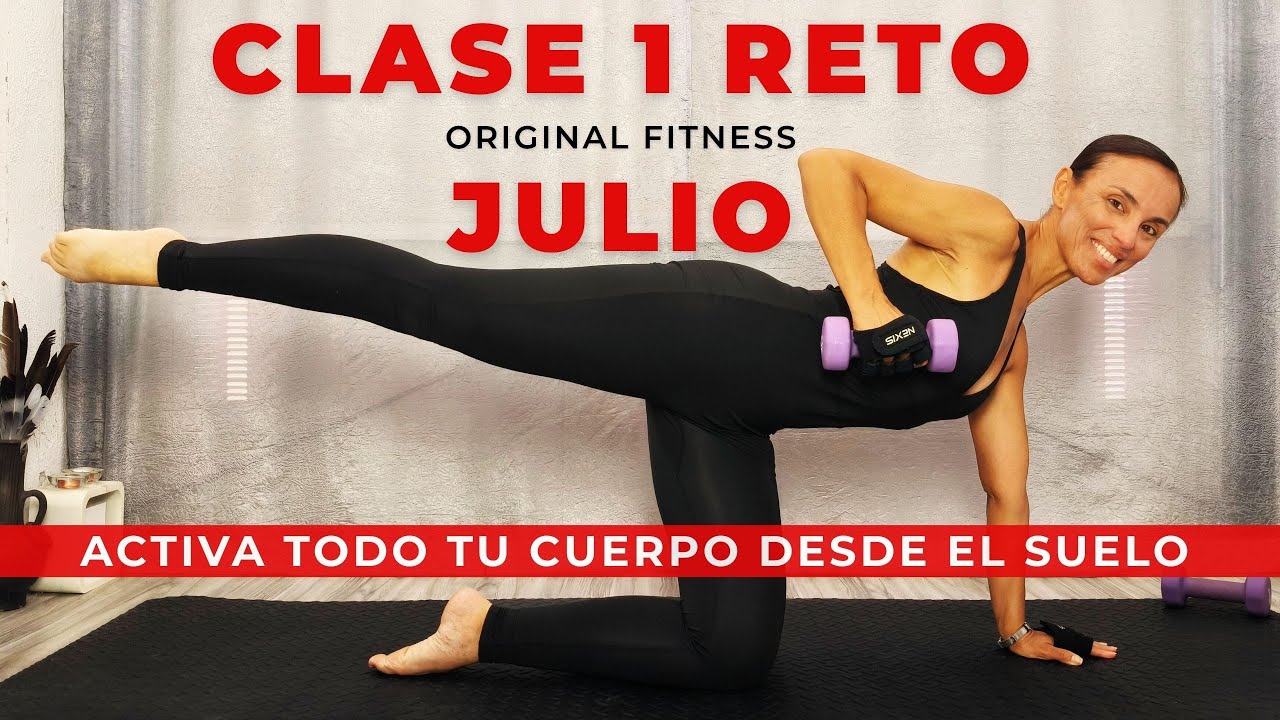 Reto Julio – cLase 1 | Activa tu cuerpo sin levantarte del suelo