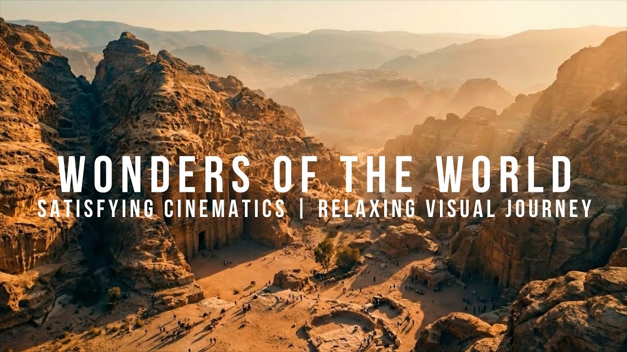 The World&rsquo;s Greatest Wonders From the Sky (Satisfying Cinematic Journey)