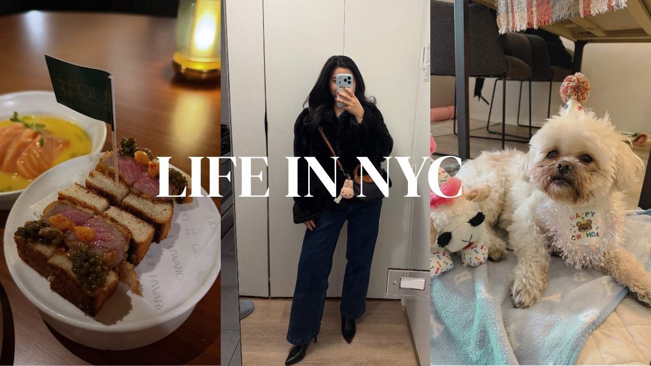 Life in NYC | Mimi's, Salt Bread, Miffy Unboxing, Skiing in Vermont
