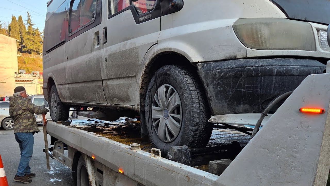 Ford Transit Çekiciye Alınırken Yaşananlar 🚛