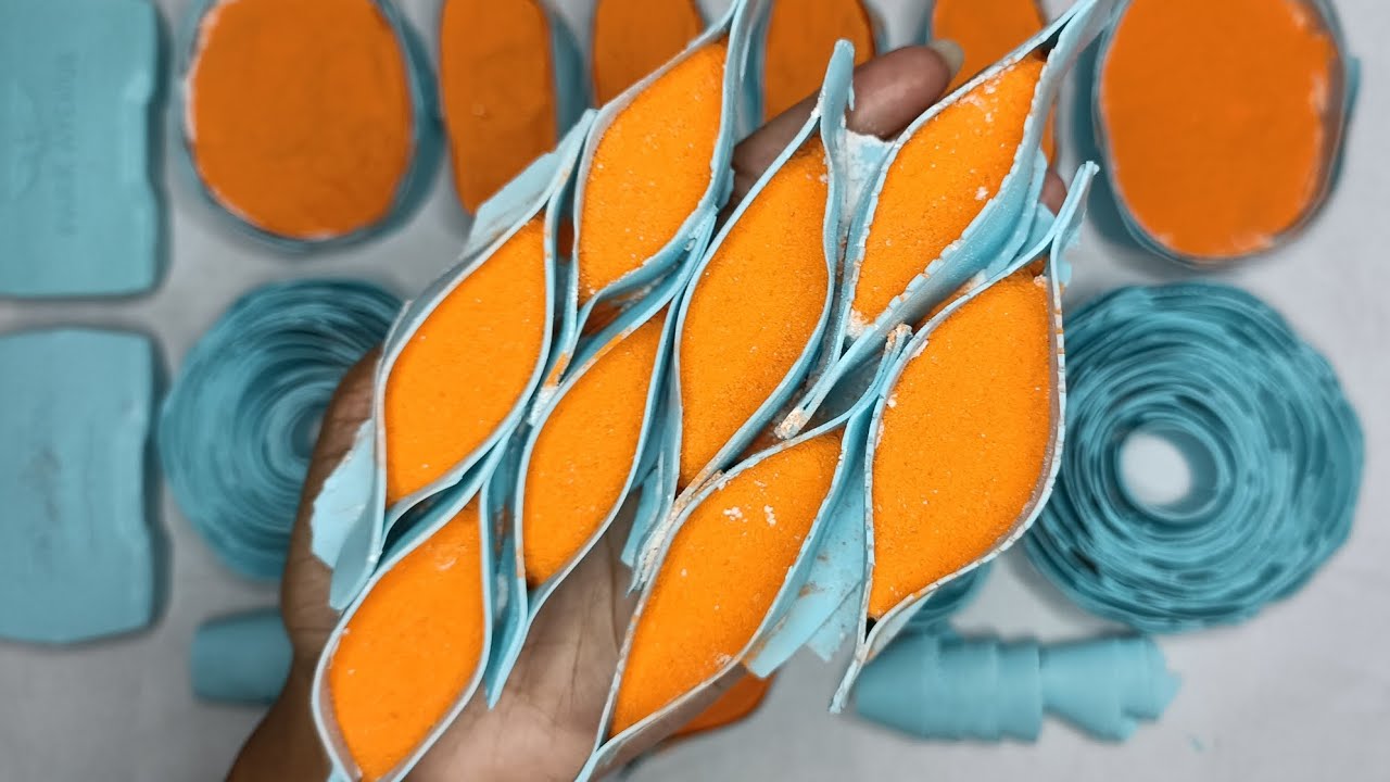 soap rose//soap box// soap cone// soap cube cutting ASMR video