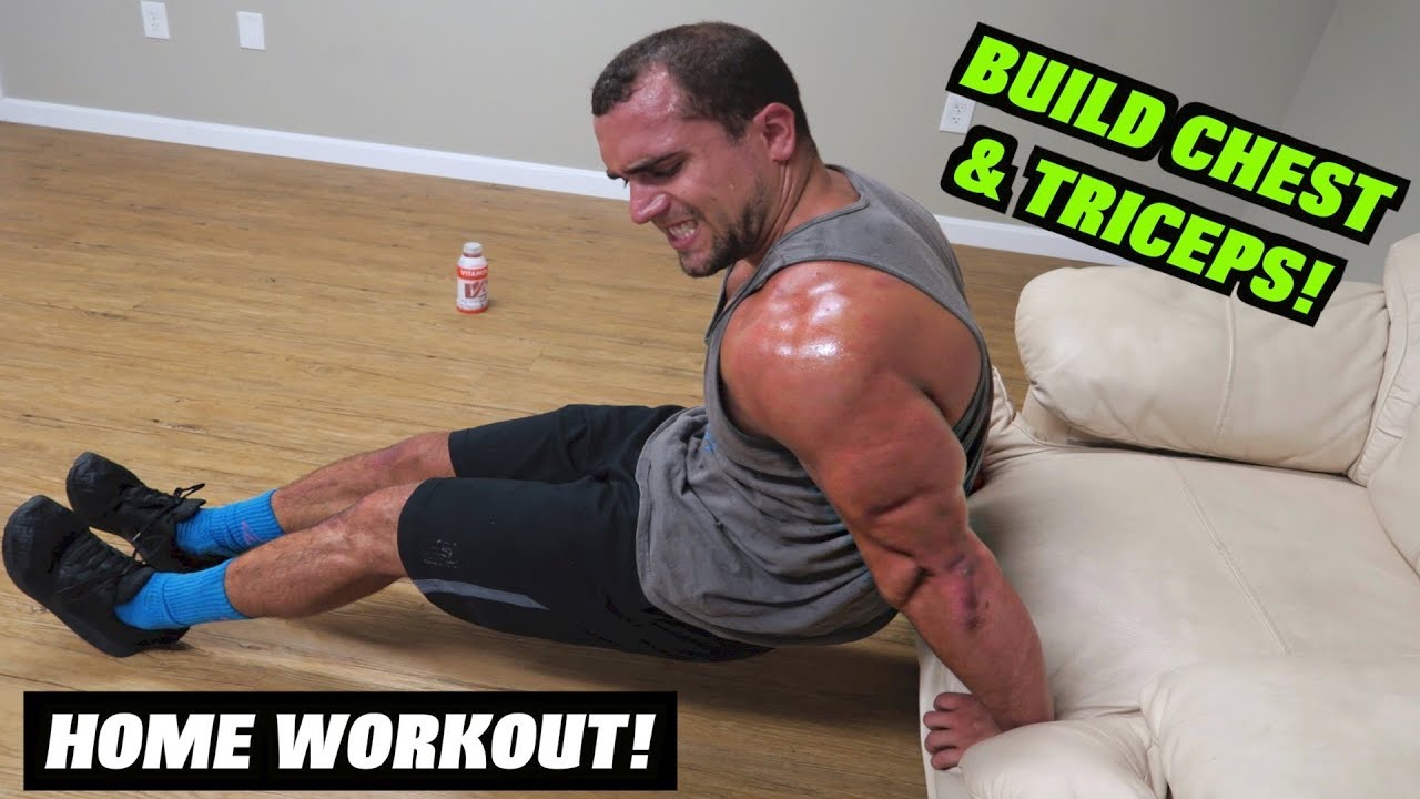 Intense 8 Minute At Home Chest & Tricep Workout