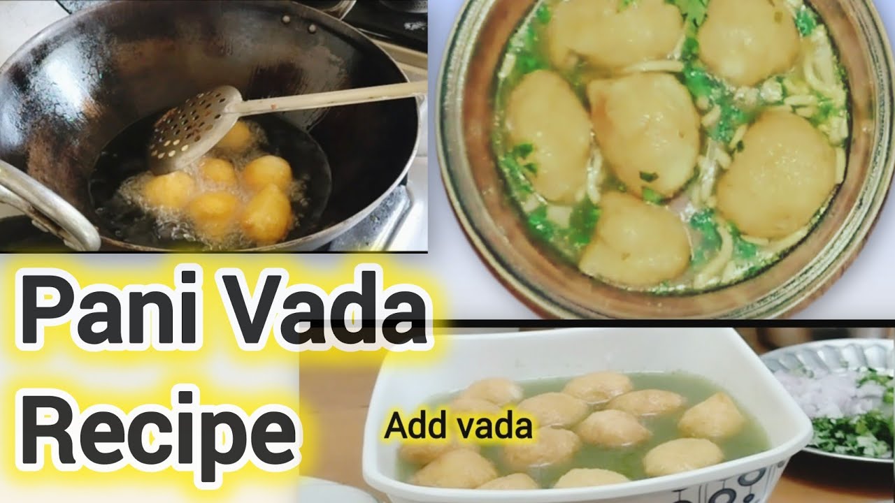 😋क्रिसपी बाहर सॉफ्ट अंदर ... Pani Vada Unique Evening Snacks Recipe mung dal se bana