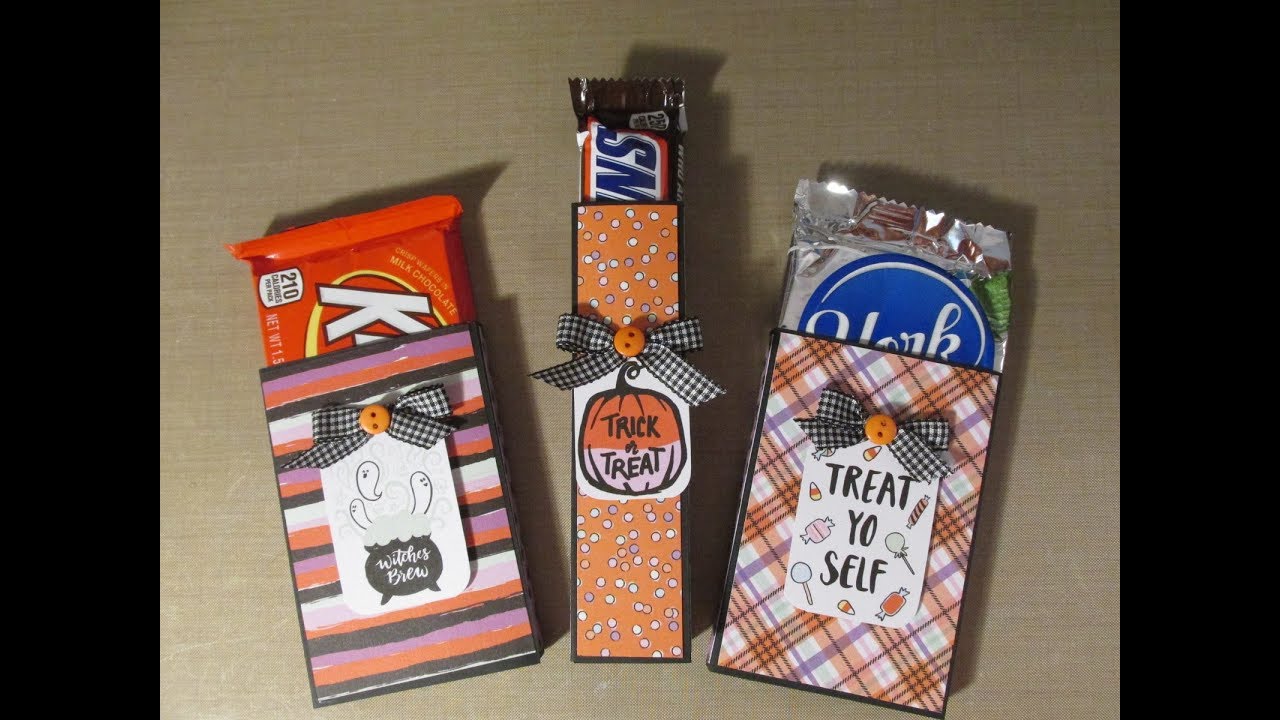 Candy Bar Gift Wrappers #12~ 13 Haunted Projects of Halloween [2019]