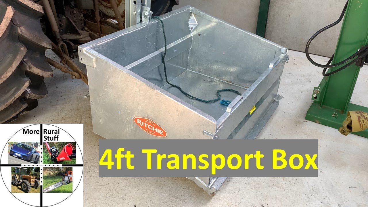 Richie Galvanised Transport Box