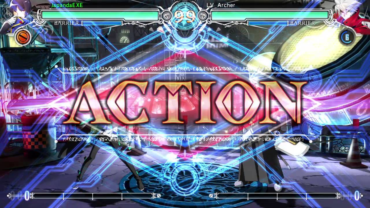 Blazblue Central Fiction - Online Matches 4 (Hibiki vs. Ragna)