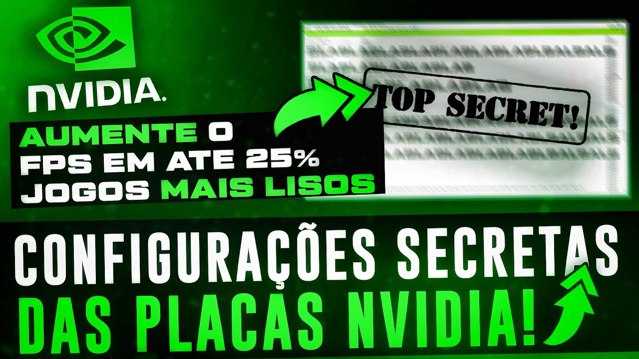 MELHOR CONFIGURAÇÃO NVIDIA PARA AUMENTAR O DESEMPENHO NOS JOGOS ! MELHOR DESEMPENHO NOS JOGOS 2022