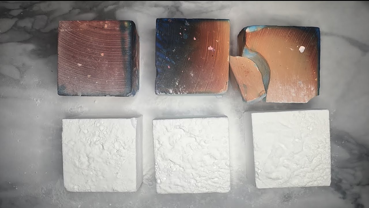 Dyed Blue Gym & PJ’s w| Baby Powder | Gym Chalk ASMR
