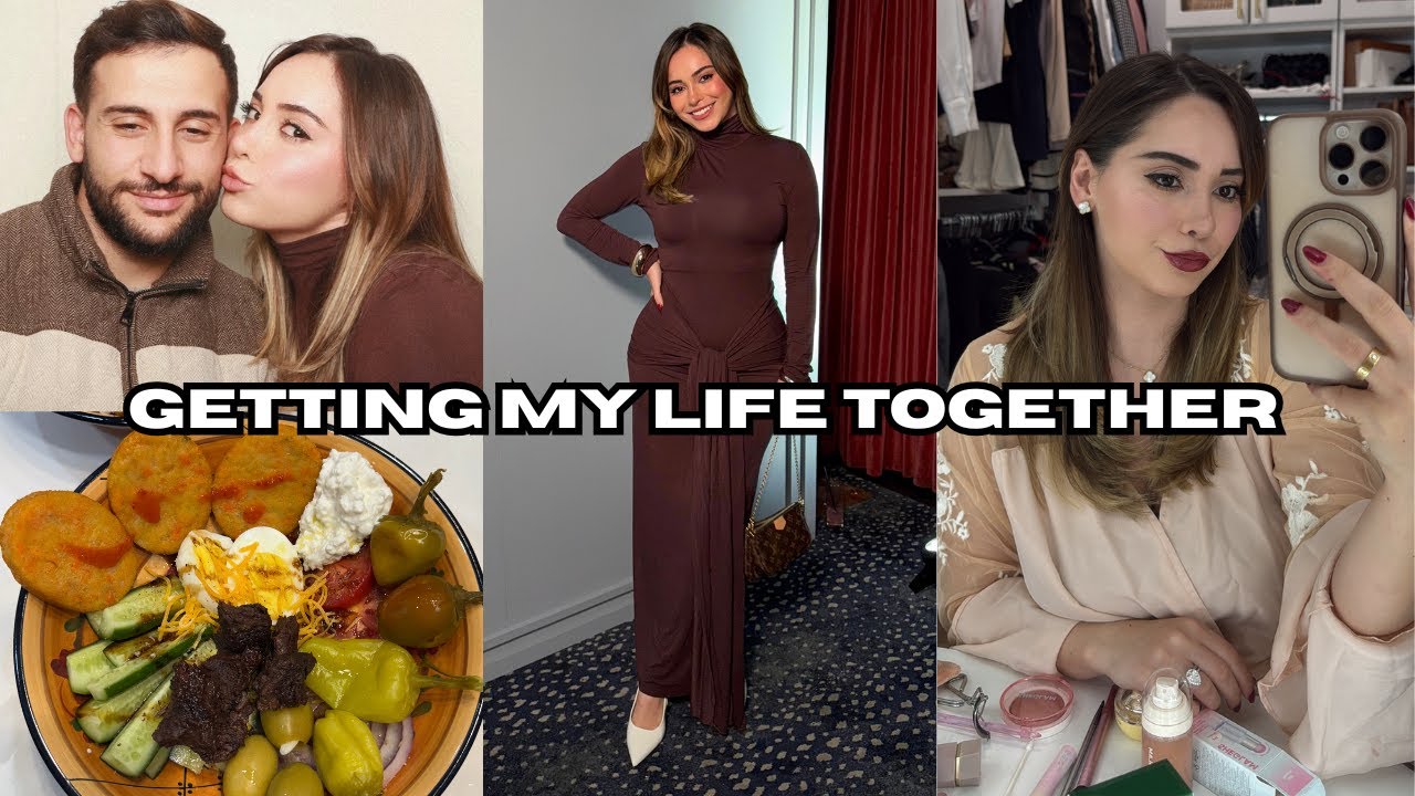 VLOG: Getting my life together, savory plates, staying motivated, brand event