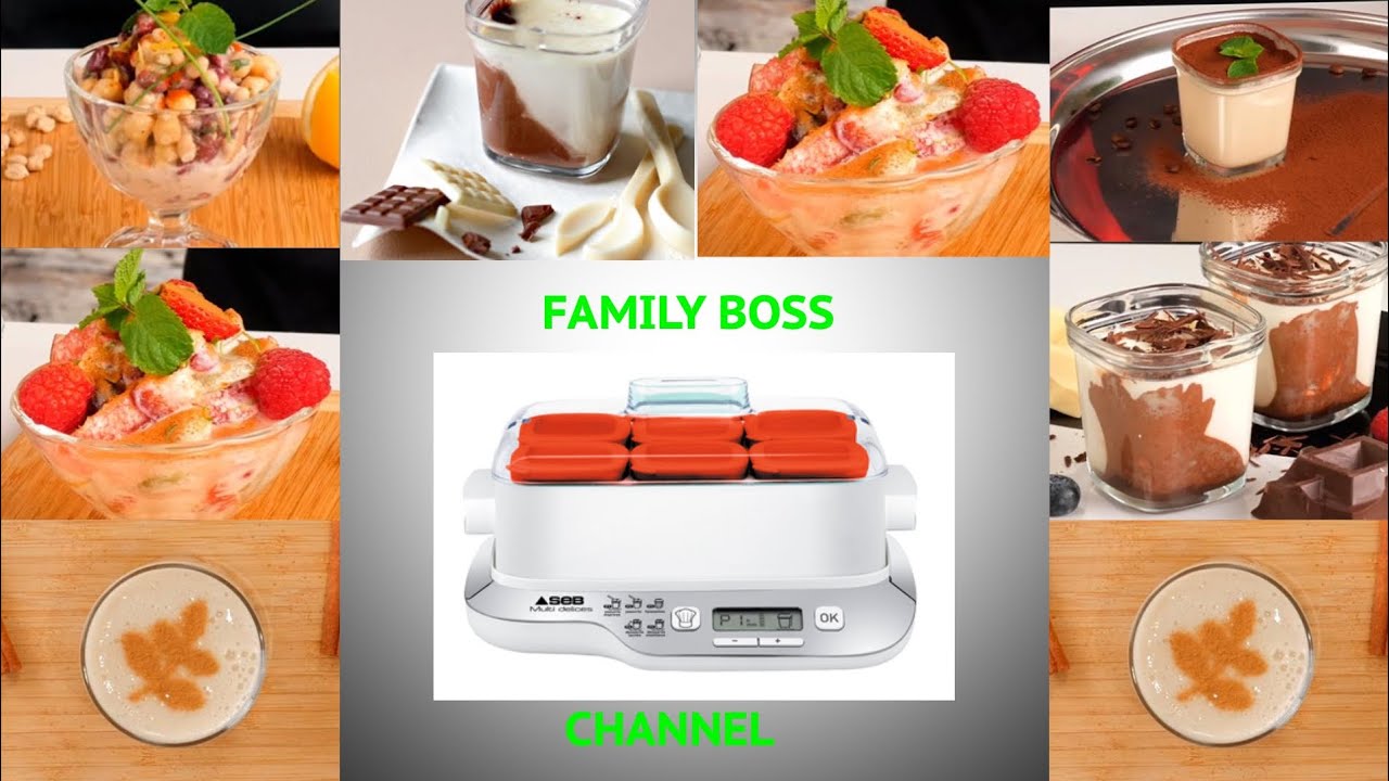 Домашний йогурт в Tefal Multi Delices Express YG660132 (Йогуртница)