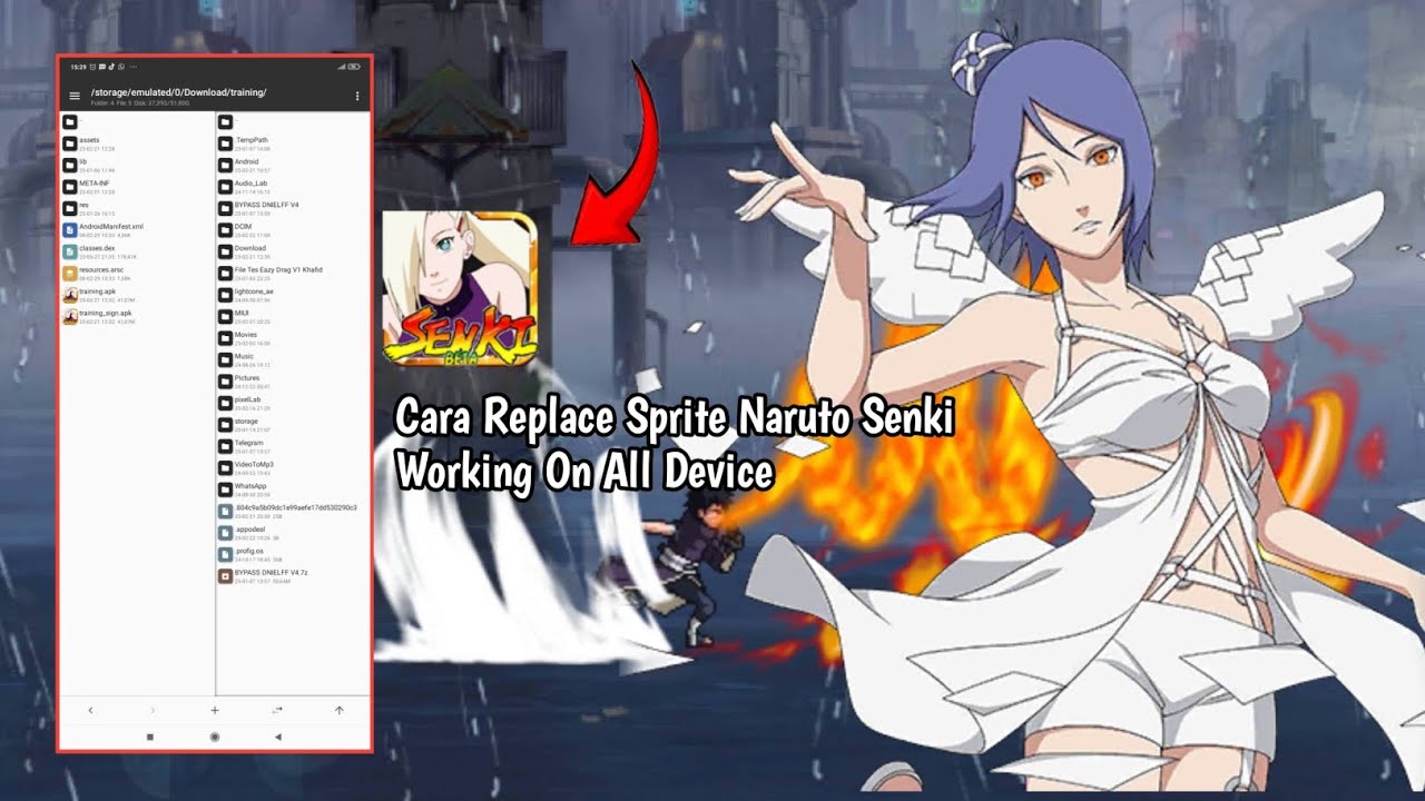 TUTORIAL REPLACE SPRITE NARSEN | FULL TUTORIAL 100% WORK ALL DEVICE !!!