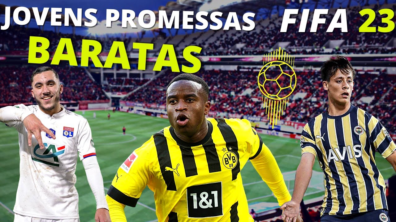 JOVENS PROMESSAS BARATAS PARA MODO CARREIRA FIFA 23!