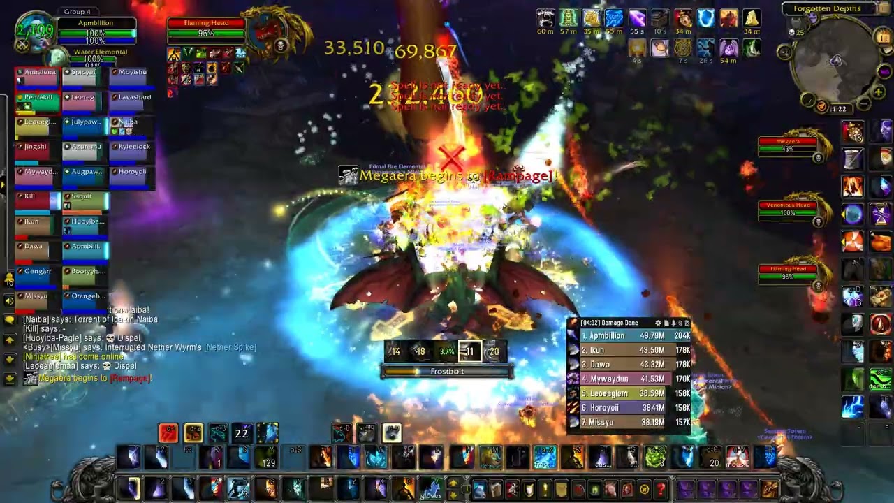 MoP Classic Megaera Rank 2 Frost Mage