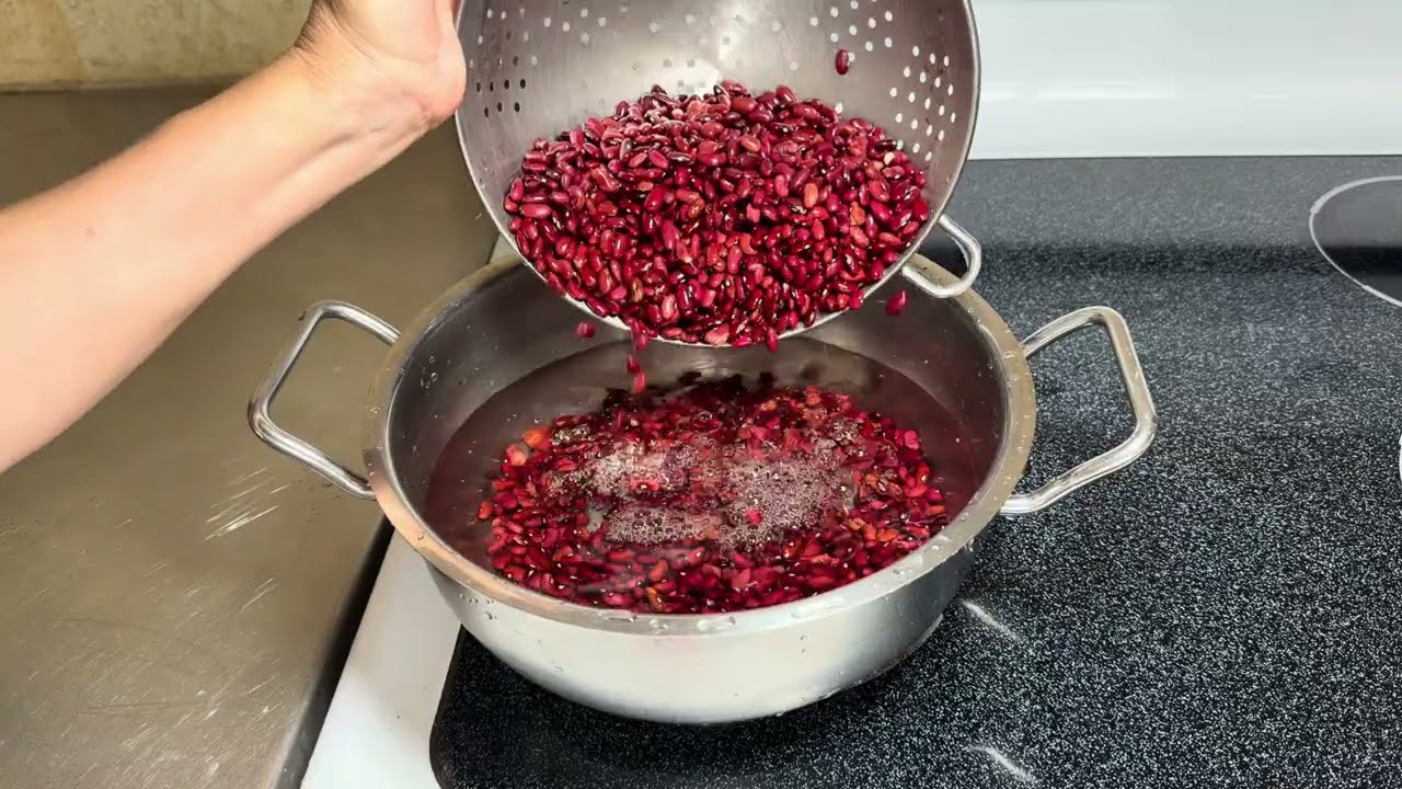 Cómo Hacer Arroz Basmati y Caldo de frijoles  de seda Centro Americanos
