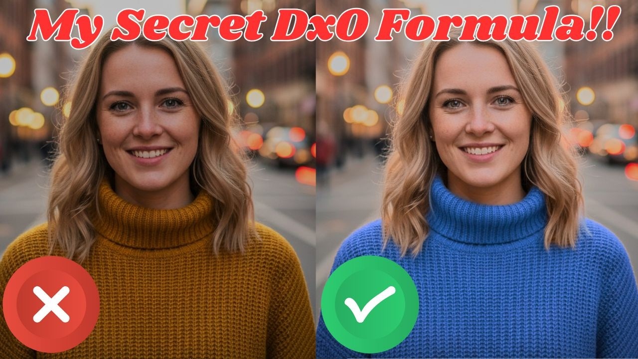 Мой 13-шаговый процесс редактирования портретов в DxO Photolab 9!