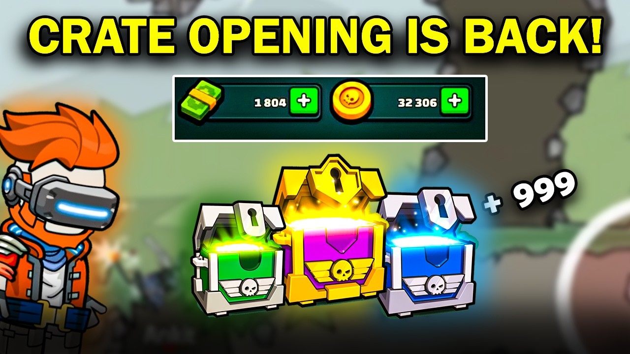 Biggest CRATE OPENING🤑 is Back in Mini Militia !