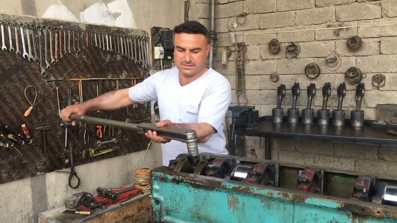 تعمير محرك اسكانيا D'S 9 رايمن مع وسام🎖️الفيتر 🇮🇶 part 1 مشاهدة ممتعة للجميع وشكرآ لكم 💝🛠️🔩🪛⚙️🔧⚒️👌🎥💐