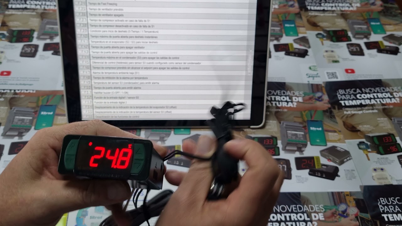 TUTORIAL DE CONFIGURACIÓN DE CONTROLADOR TC 900E POWER DE FULL GAUGE (SENSOR S3,ENTRADA DIGITAL #1)